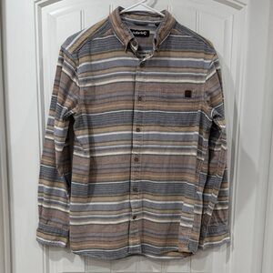 EUC Men's Striped Button-Down Shirt